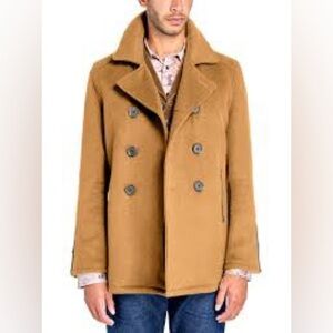 Brooklyn Brigade Belden Peacoat Camel